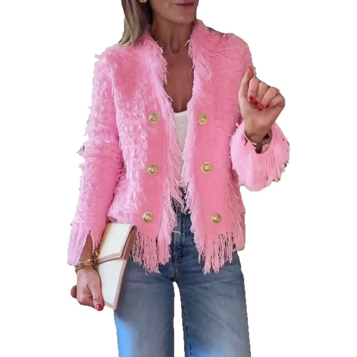 Velvet™ Tassel Jacket