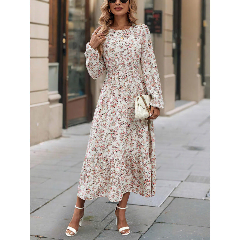 Women's New  Ruffled Dress
